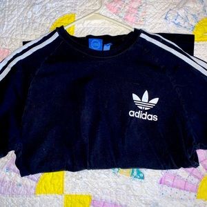 Black Adidas T shirt